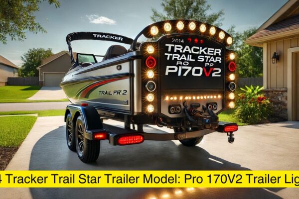 2014 Tracker Trail Star Trailer Model Pro 170V2 Trailer Lights