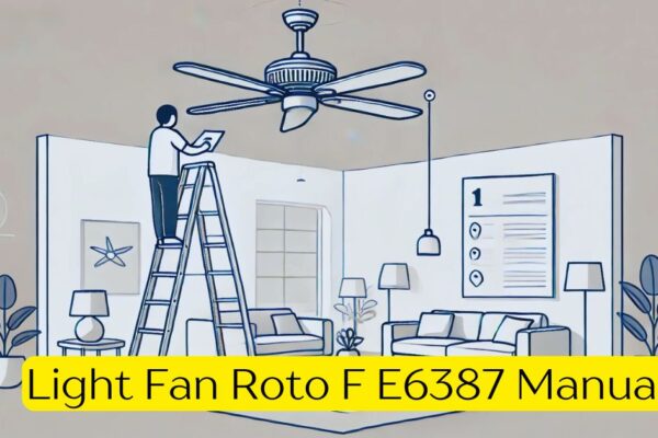 Light Fan Roto F E6387 Manual